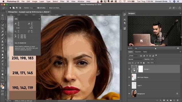 The Secret Code to PERFECT SKIN TONES in Photoshop смотреть онлайн