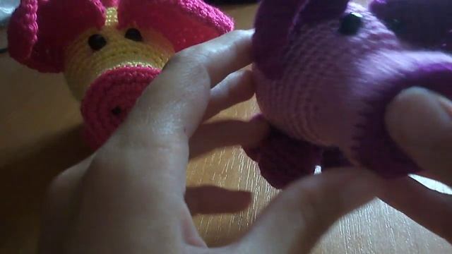 Замечательные поросята крючком. смотреть онлайн