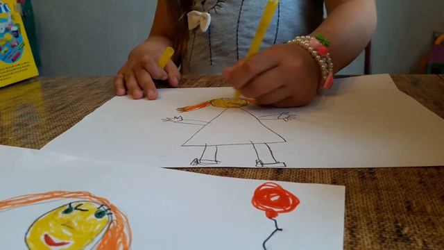 Видео Для детей. Рисуем для мамы смотреть онлайн