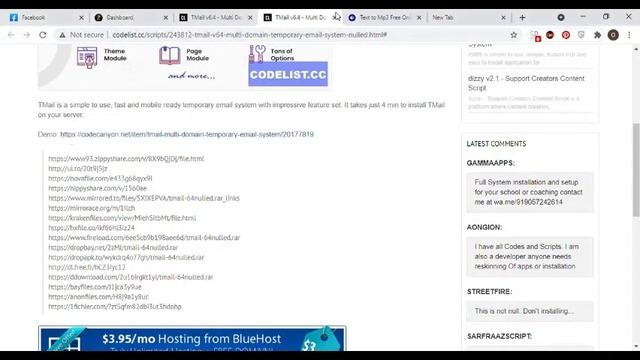 Script Free Download|Codelist|Ptc,Faucet,Blogger,Wordpress,Website смотреть онлайн