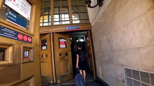 Начало путешествия Фрязино - Москва Казанский вокзал смотреть онлайн