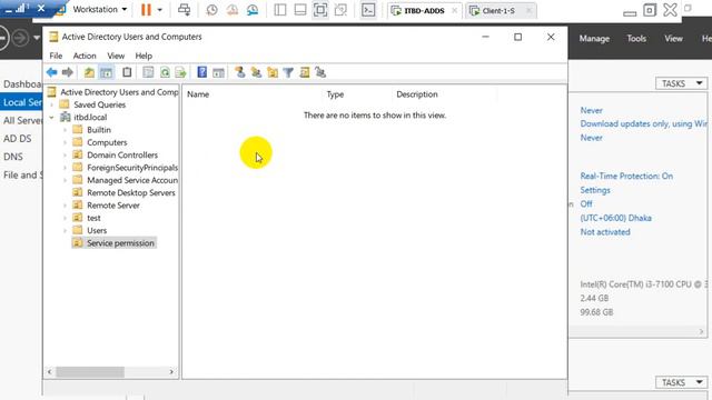 Access to start or stop services by Group Policy in Windows Server 2019 смотреть онлайн