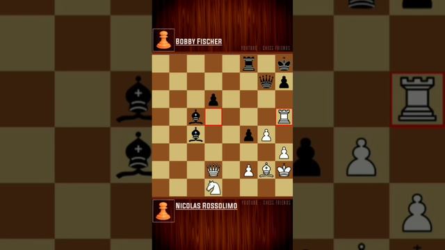 Nicolas Rossolimo vs Bobby Fischer | USA Championship, 1966 смотреть онлайн