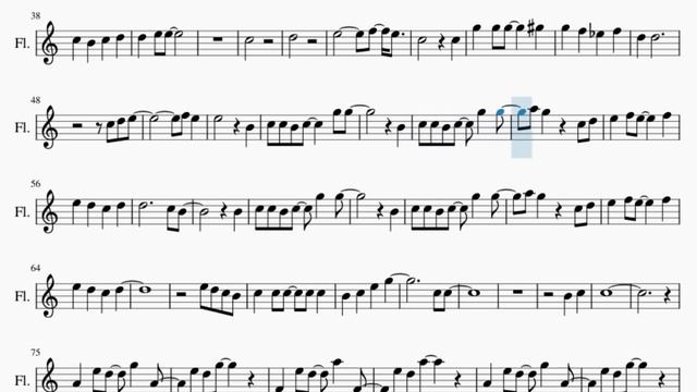 Flute Sheet Music: How to play Weight of the World (NieR Automata) by Keiichi Okabe смотреть онлайн