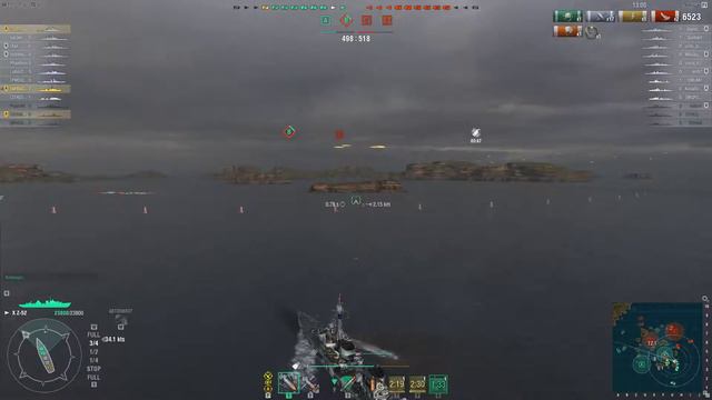 Z-52 Bane of Destroyers - Killing all 5 DDs itself (6 total) смотреть онлайн