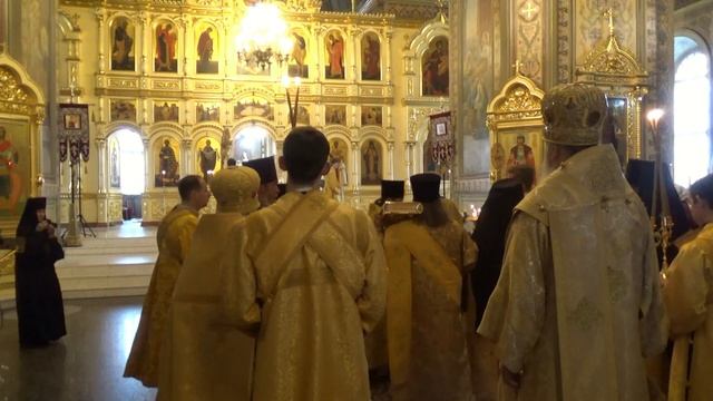 Предпразднство Рождества Пресвятой Богородицы в Свято-Боголюбском монастыре смотреть онлайн