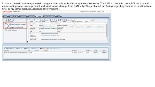 Unix & Linux: Mount storage from Fiber Channel SAN on Oracle Linux смотреть онлайн