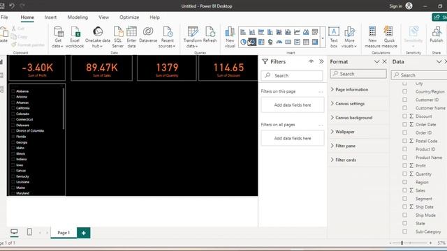 "Mastering Power BI: Creating Stunning Dashboards with Sample Superstore Data | #powerbi смотреть онлайн