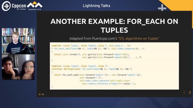 C++20 Lambdas: Familiar Template Syntax - Ben Deane - CppCon 2020 смотреть онлайн