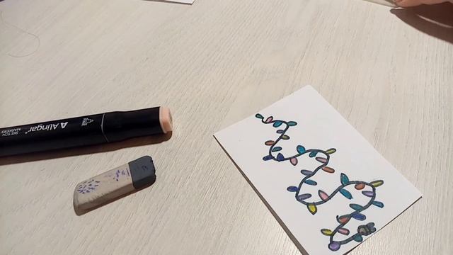 РИСУЮ НОВОГОДНИЕ ОТКРЫТКИ///ВИКА И САША ДЕРЖИТЕСЬ? смотреть онлайн
