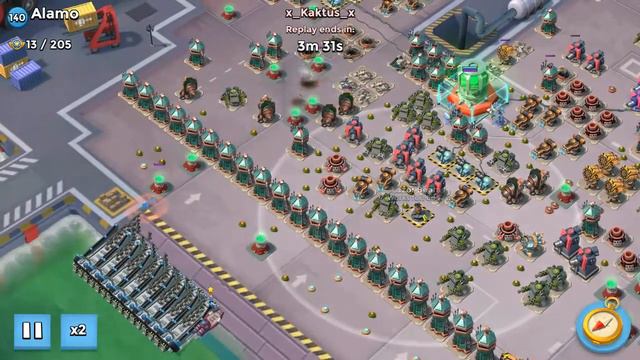 Boom Beach Massive Attack 205 Alamo 2 hits смотреть онлайн