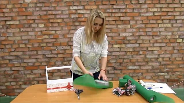 Оригинальная упаковка подарка в кашпо своими руками. Мастер-класс от Микрос смотреть онлайн