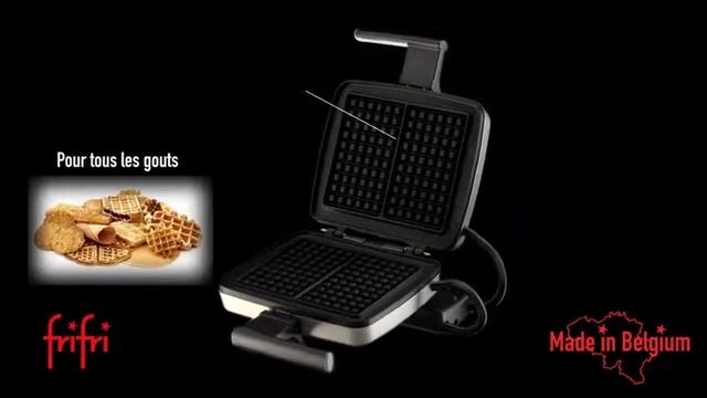 FRIFRI WA 102 A - Gaufrier - Vidéo produit Vandenborre.be смотреть онлайн