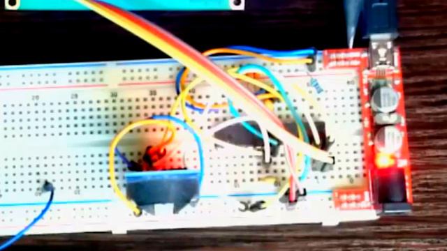 Демонстрация обвязки микроконтроллера ATmega 328P с RTC DS3231