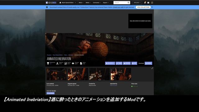【スカイリム】SEのアニメーションをLEに変換する方法
