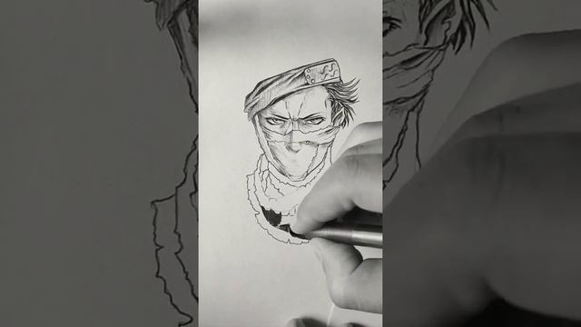 Drawing The Anime ZABUZA Character From ' NARUTO ' смотреть онлайн