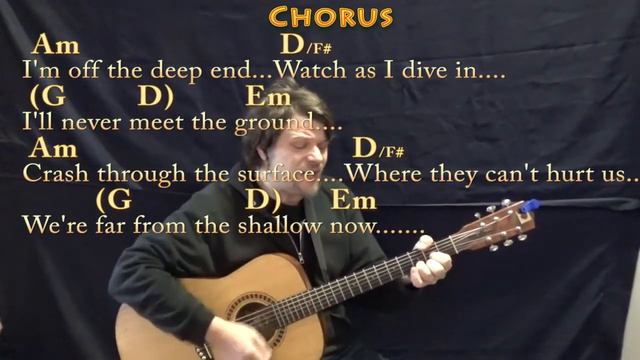 Shallow (Lady Gaga) Strum Guitar Cover Lesson with Chords/Lyrics - Munson смотреть онлайн