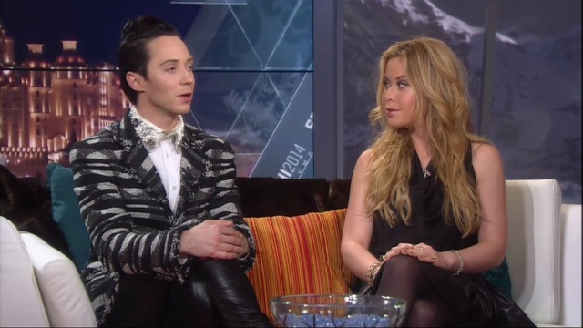 Johnny Weir, Primetime with Bob Costas смотреть онлайн