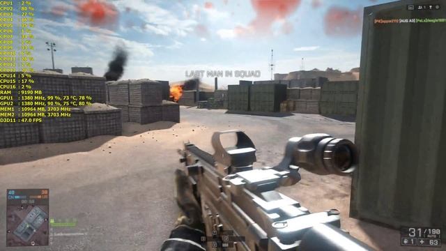 BATTLEFIELD 4 WINDOWS 10 ULTRA 200% SCALE | GTX 980 TI SLI | 8K RESOLUTION смотреть онлайн