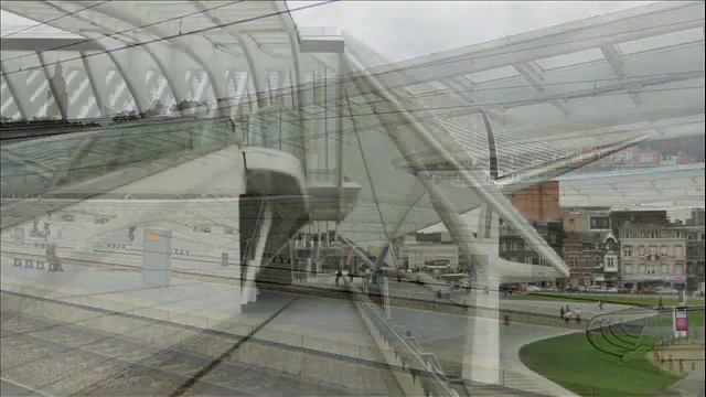 Belgium: The Liège Guillemins Railway Station designed by Santiago Calatrava смотреть онлайн