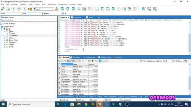 Pivot Table vertical to horizontal php mysql смотреть онлайн