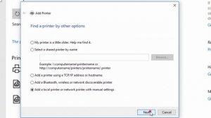 How to install hp laserjet 1600 color printer on Windows 10 PC manually