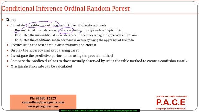 Random Forests for ordinal response variable смотреть онлайн