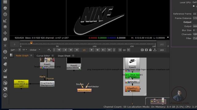 Nuke - Smart Vector in Nuke [Tips&Tricks] EPS 04 || Smart Vector || Vector Distort смотреть онлайн