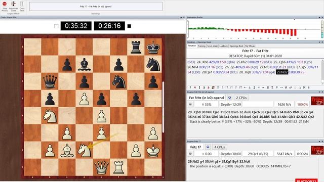 Fritz 17 vs Fat Fritz, 1 hour смотреть онлайн