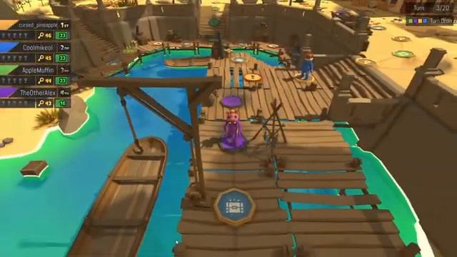 Let's Co-Op Play: Pummel Party - Pirate Paradise (Part 1) смотреть онлайн