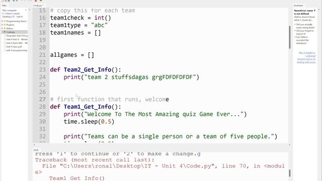 BTEC Level 3 IT - Unit 4 - Programming - Part 17 - B&C - P5 (OPTIMISED PROGRAM) смотреть онлайн