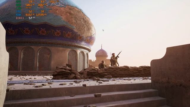 SQUAD game AMD Phenom II X6 1055T + GeForce GTX 1070+ 16gb ddr3 1600mhz 25-40fps смотреть онлайн