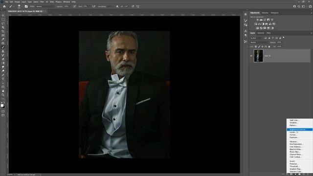 Photoshop Basics, Working With Adjustment Layers смотреть онлайн