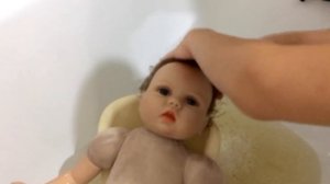 День с реборном.Купаю реборна Лили.ПРИВЕТЫ!!!!