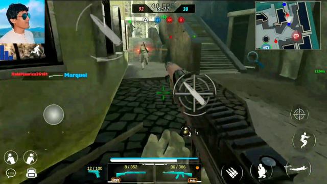 Carnage Wars FPS Gameplay Like Warzone Mobile | Warzone Mobile смотреть онлайн