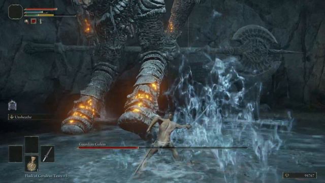 Elden Ring - Guardian Golem (No Damage | Melee only | +0 Weapon) смотреть онлайн