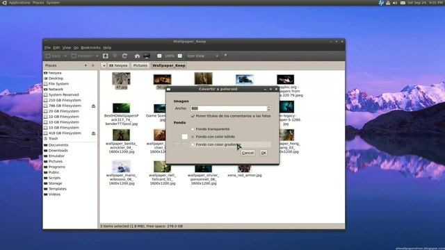 Create Collage Mosaic Polaroid - Nautilus Script - Ubuntu 10.10 смотреть онлайн