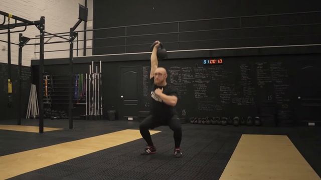 КОМПЛЕКС УПРАЖНЕНИЙ С ГИРЕЙ (ТРЕНИРУЕМ ПЛЕЧИ, НОГИ, ВСЕ ТЕЛО) смотреть онлайн