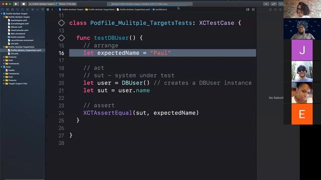 Podfile - Adding multiple targets смотреть онлайн