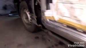 Замена порогов,Ниссан примера.часть 3