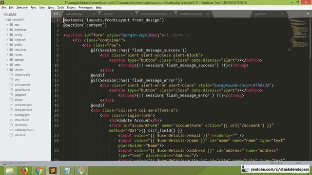 #70 Make E-commerce Website in Laravel 5.6 / 5.7 | Checkout Page | Billing/Shipping Addresses смотреть онлайн