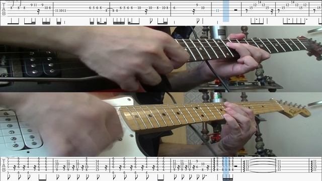 Daten (堕天) - Creepy Nuts | Call Of The Night OP | Guitar Cover And Tutorial [TABS ON SCREEN]