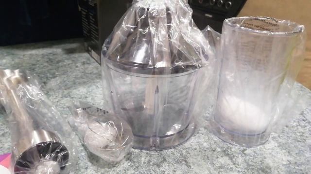 Распаковка — Блендер погружной Zigmund & Shtain BH-345 M