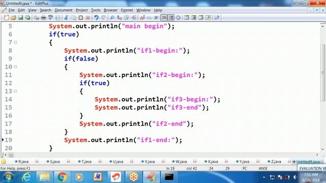 Tutorial-9 | Nested IF Block |Java Tutorial for Beginners | Lara Technology смотреть онлайн