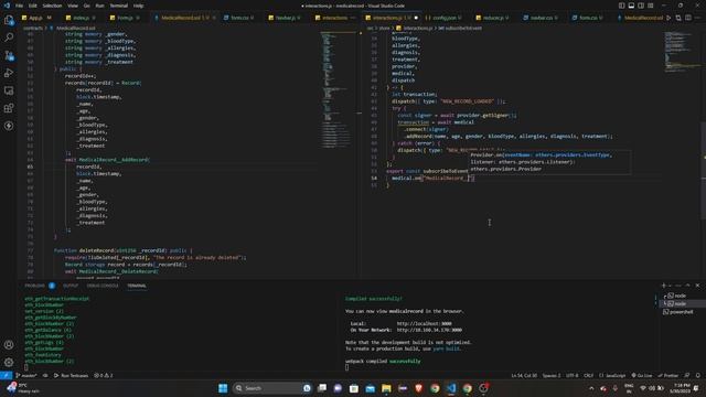 Making a Blockchain-Powered Medical Record Storer Project смотреть онлайн