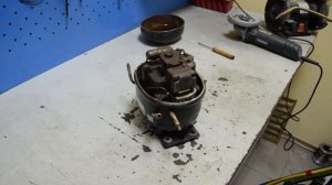 ТРЭШ, ЖЕСТЬ Распил компрессора от холодильника