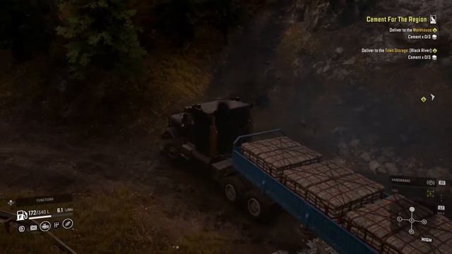 SnowRunner - Cement For The Region - Warehouse смотреть онлайн