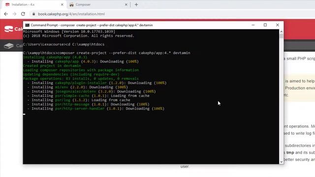 How to Install CakePHP 4 on Windows EP.1 смотреть онлайн