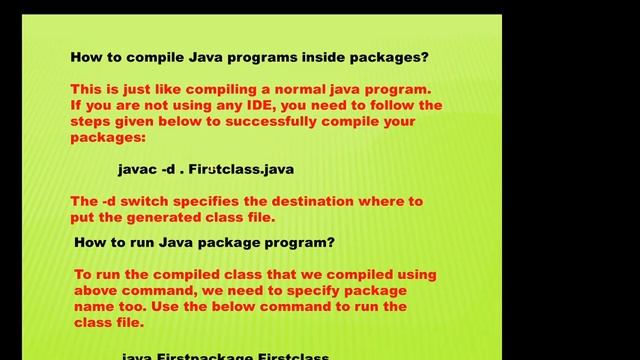 Java - Import Package смотреть онлайн