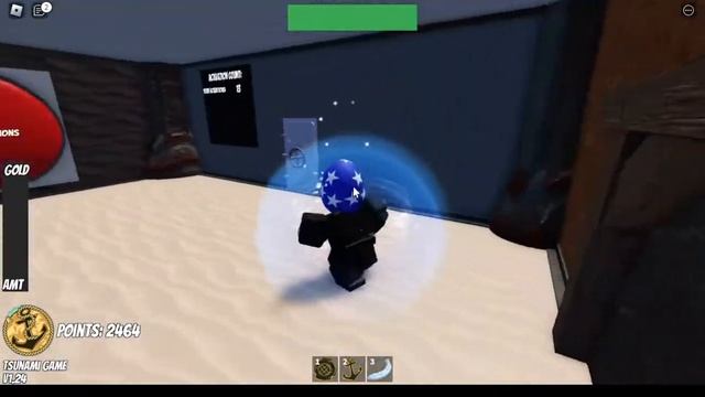 I RAN INTO A TSUNAMI IN TSUNAMI GAME ROBLOX!!! смотреть онлайн